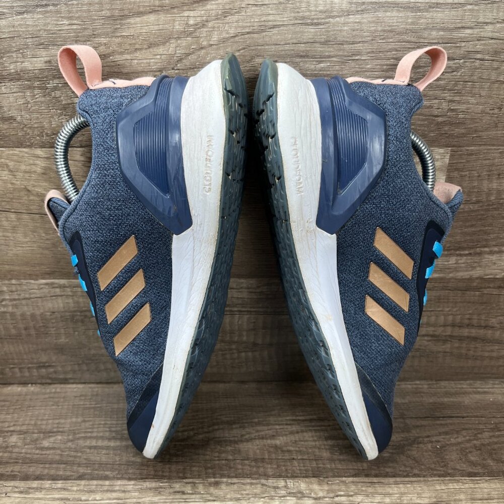 Adidas Rapidrun X Blue Gold Womens US Size 6 EUR 37.3 G27446 Running Shoes - Picture 5 of 9